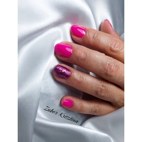 Roniki SF széria - 06 glitteres pink gél lakk