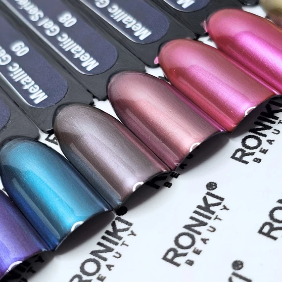 Roniki Metallic gél színminta