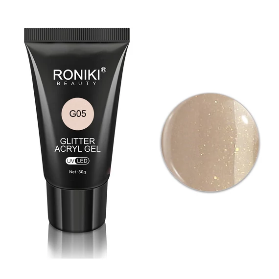 Roniki TPO free glitter poly gel - 05 - 30g