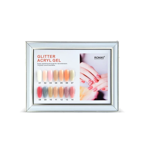 Roniki glitter poly gel - 09 - 30g