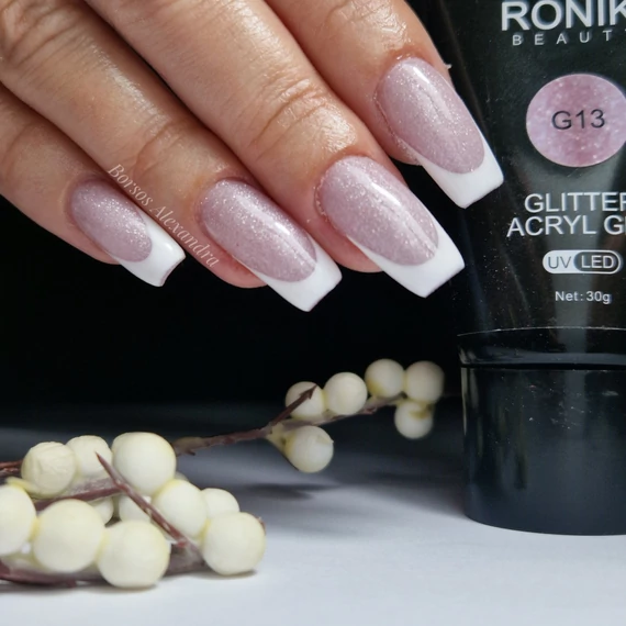 Roniki glitter poly gel - 13 - 30g