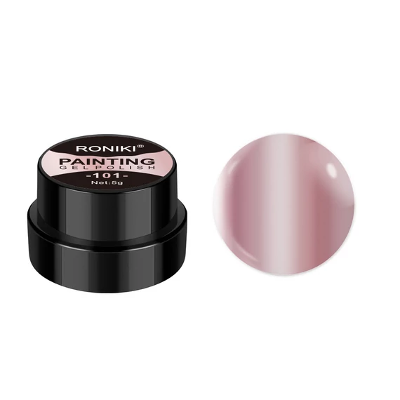 Roniki TPO free Metallic Painting gél 01 - rózsaszín króm festőzselé - 5g