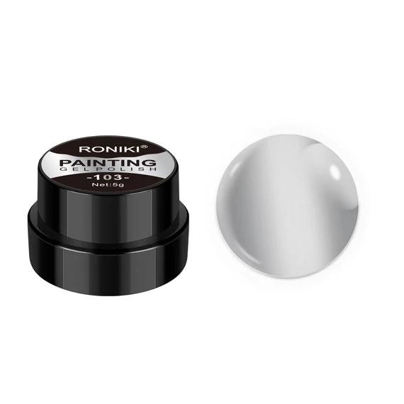 Roniki TPO free Metallic Painting gél 03 - ezüst króm festőzselé - 5g