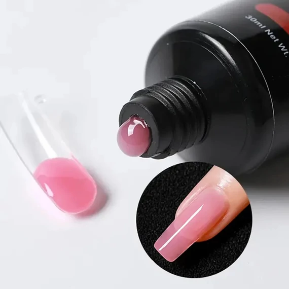 Roniki hema free poly gel - white - 30g - hema mentes