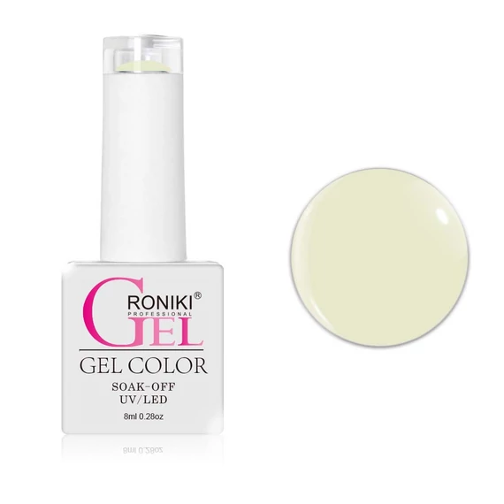 Roniki Water color széria TPO free - 04 vanília gél lakk