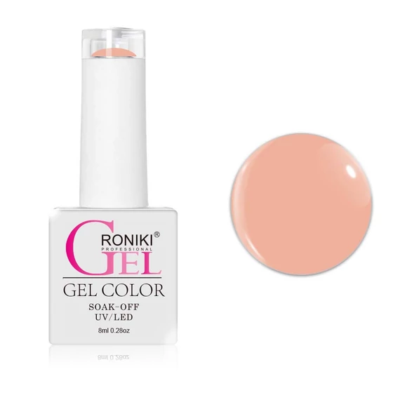 Roniki Water color széria TPO free - 05 mályvarózsaszín gél lakk