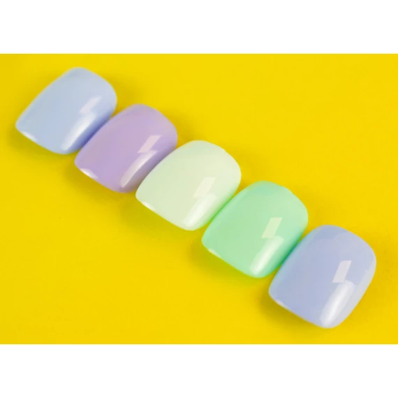 Roniki Macaron széria - 17 acélkék gél lakk