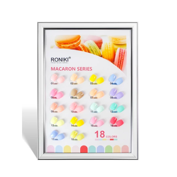 Roniki Macaron széria - 18 csibesárga gél lakk