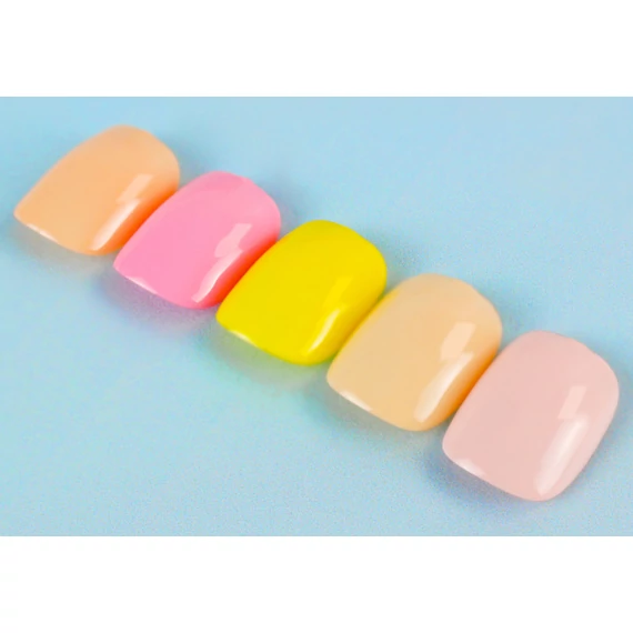 Roniki Macaron széria - 18 csibesárga gél lakk