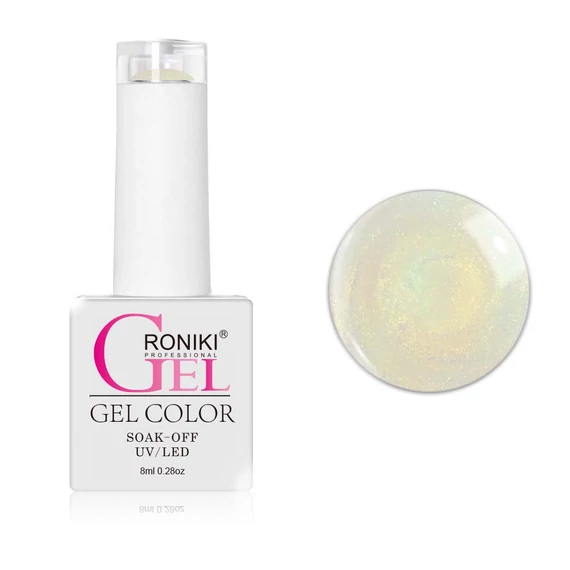 Roniki Pearl threaded széria TPO free - 03 sárga gyöngyház gél lakk