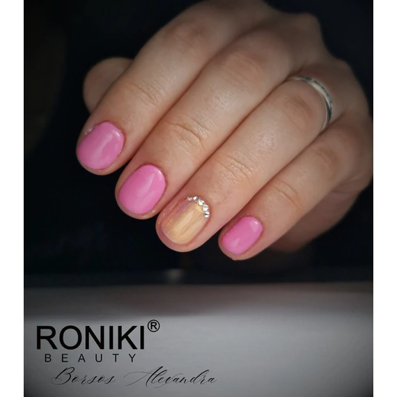 Roniki Pearl threaded széria - 06 rózsaszín gyöngyház gél lakk