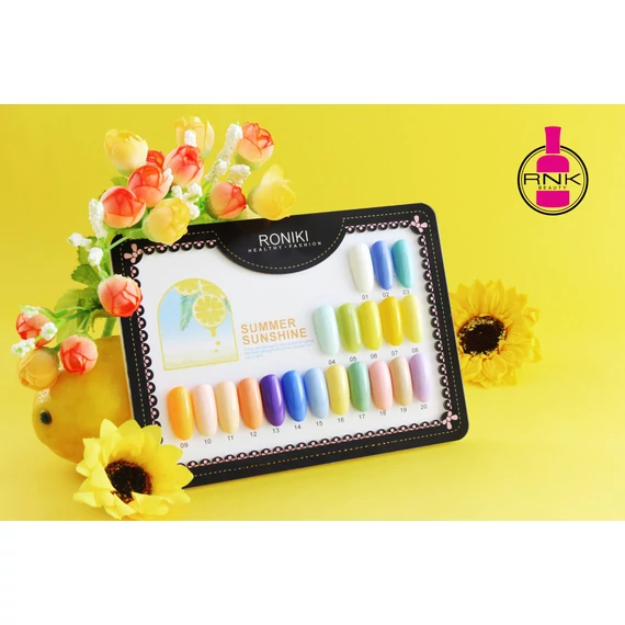 Roniki Summer sunshine széria - 14 gél lakk