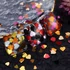 Valentin glitter - szív glitter szett