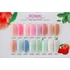 Roniki Pearl peach széria - 11 gél lakk