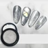 Silver cat eye pigment