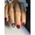 Roniki Amber cat eye gél lakk 04 - mágnesezhető